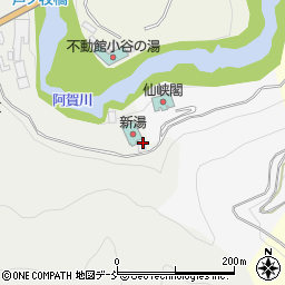 福島県会津若松市大戸町大字芦牧（峠）周辺の地図