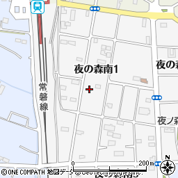 福島県双葉郡富岡町夜の森南1丁目39周辺の地図