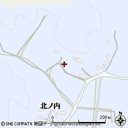 福島県田村市大越町栗出居屋下周辺の地図