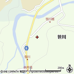 石川県鳳珠郡能登町笹川ハ67周辺の地図