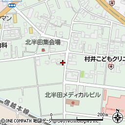 新潟県柏崎市北半田周辺の地図