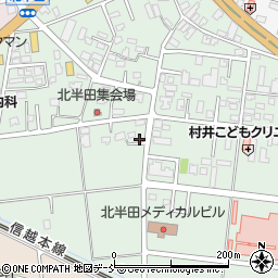 新潟県柏崎市北半田周辺の地図