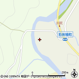 石川県輪島市石休場町山崎周辺の地図