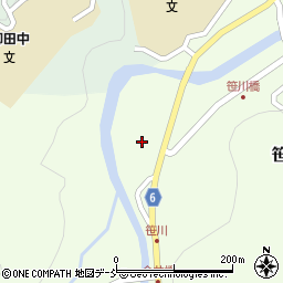 石川県鳳珠郡能登町笹川ハ43-1周辺の地図
