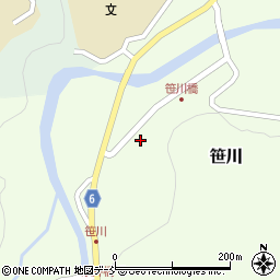 石川県鳳珠郡能登町笹川ハ68周辺の地図