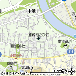 旅館あさひ荘周辺の地図