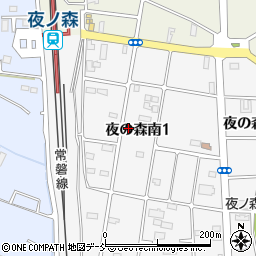 福島県双葉郡富岡町夜の森南1丁目40周辺の地図