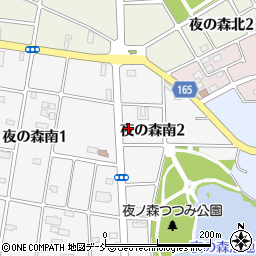 福島県双葉郡富岡町夜の森南2丁目18周辺の地図