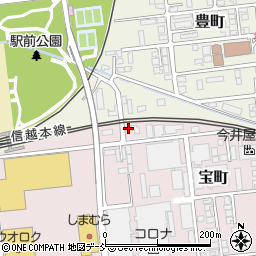株式会社ダイクラ柏崎営業所周辺の地図