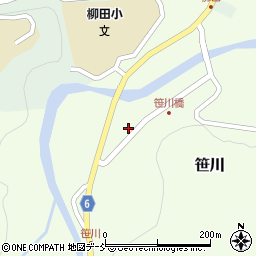 石川県鳳珠郡能登町笹川ハ1-4周辺の地図
