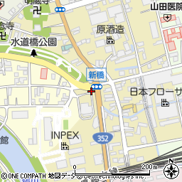 新潟県柏崎市新橋周辺の地図