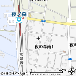 福島県双葉郡富岡町夜の森南1丁目48周辺の地図