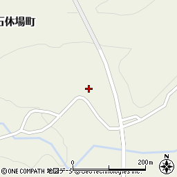 石川県輪島市石休場町天池周辺の地図
