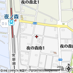 福島県双葉郡富岡町夜の森南1丁目29周辺の地図