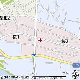福島県双葉郡富岡町桜周辺の地図