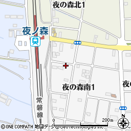 福島県双葉郡富岡町夜の森南1丁目47周辺の地図