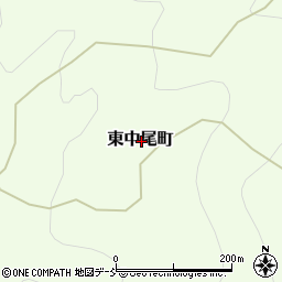 石川県輪島市東中尾町周辺の地図