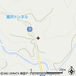 新潟県長岡市濁沢町周辺の地図