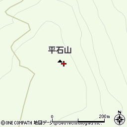 平石山周辺の地図