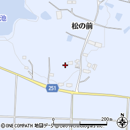 福島県双葉郡富岡町小良ケ浜松の前87-1周辺の地図