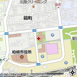 新潟県柏崎市鏡町周辺の地図