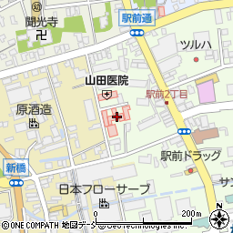 公仁会柏崎中央病院周辺の地図