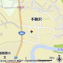 新潟県長岡市不動沢414周辺の地図