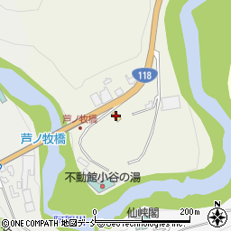 セブンイレブン会津芦ノ牧店周辺の地図