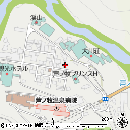 会津商工信用組合芦ノ牧支店周辺の地図
