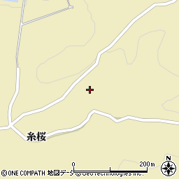 福島県郡山市中田町海老根椚山周辺の地図