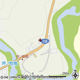 福島県会津若松市大戸町大字小谷（湯ノ平）周辺の地図