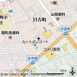 東京電力株式会社　日吉町寮周辺の地図