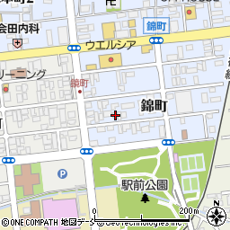 新潟県柏崎市錦町5-33周辺の地図