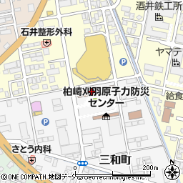 新潟県土地改良事業団　体連合会刈羽支部周辺の地図