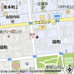 新潟県柏崎市錦町4-37周辺の地図