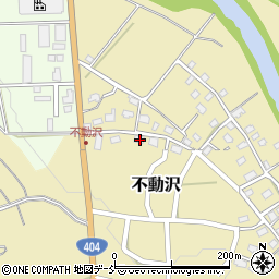 新潟県長岡市不動沢587周辺の地図