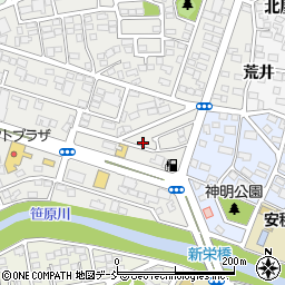 オートレット郡山店周辺の地図