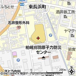 ハッピークレープ柏崎店周辺の地図