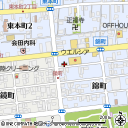 セブンイレブン柏崎錦町店周辺の地図