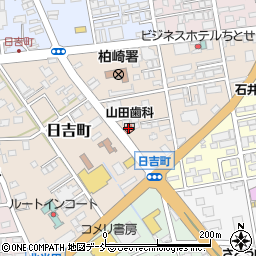 山田歯科周辺の地図