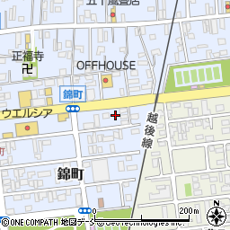 新潟県柏崎市錦町2周辺の地図