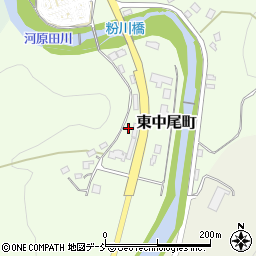 石川県輪島市東中尾町イ周辺の地図