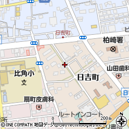 新潟県柏崎市日吉町周辺の地図
