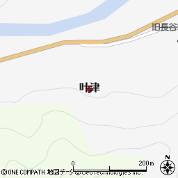 福島県只見町（南会津郡）叶津周辺の地図