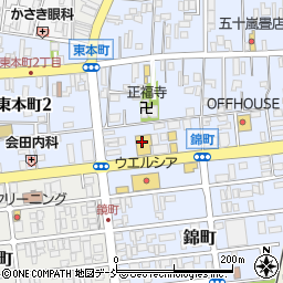 ＨｏｎｄａＣａｒｓ上越中央柏崎東本町店周辺の地図