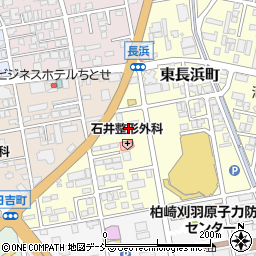 ダイソー新潟柏崎店周辺の地図