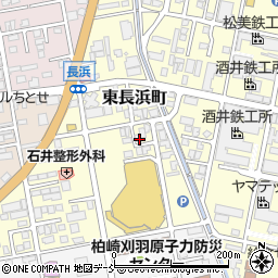 新潟県柏崎市東長浜町周辺の地図