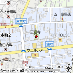 正福寺周辺の地図