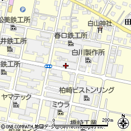 新潟県柏崎市田塚周辺の地図