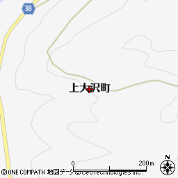 石川県輪島市上大沢町周辺の地図